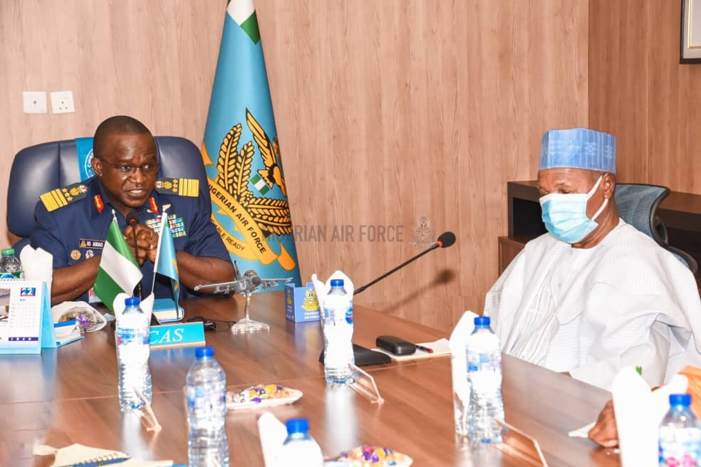 GOVERNOR AMINU MASARI COMMENDS NAF’S RESPONSIVENESS IN THE FIGHT AGAINST BANDITRY